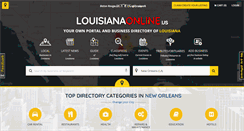 Desktop Screenshot of louisianaonline.us